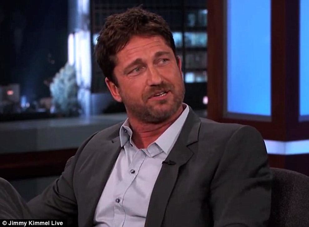 Gerard Butler.