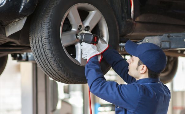 A mechanic at work