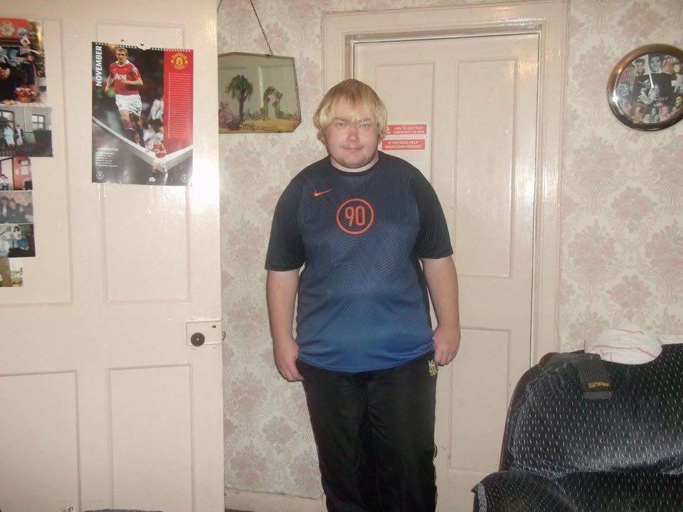 Robert before he lost his weight.