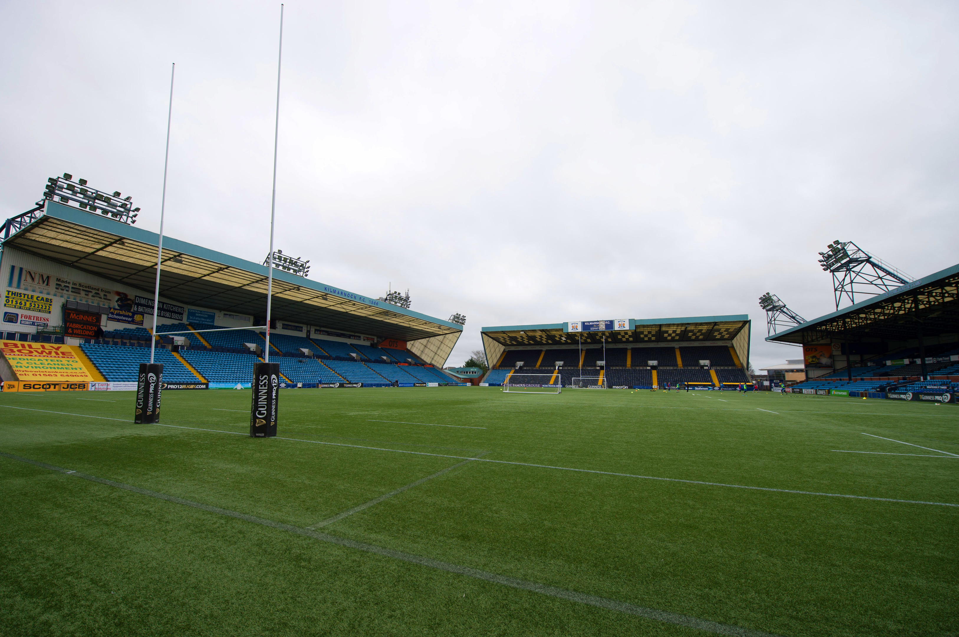 Rugby Park will host the test with Georgia.