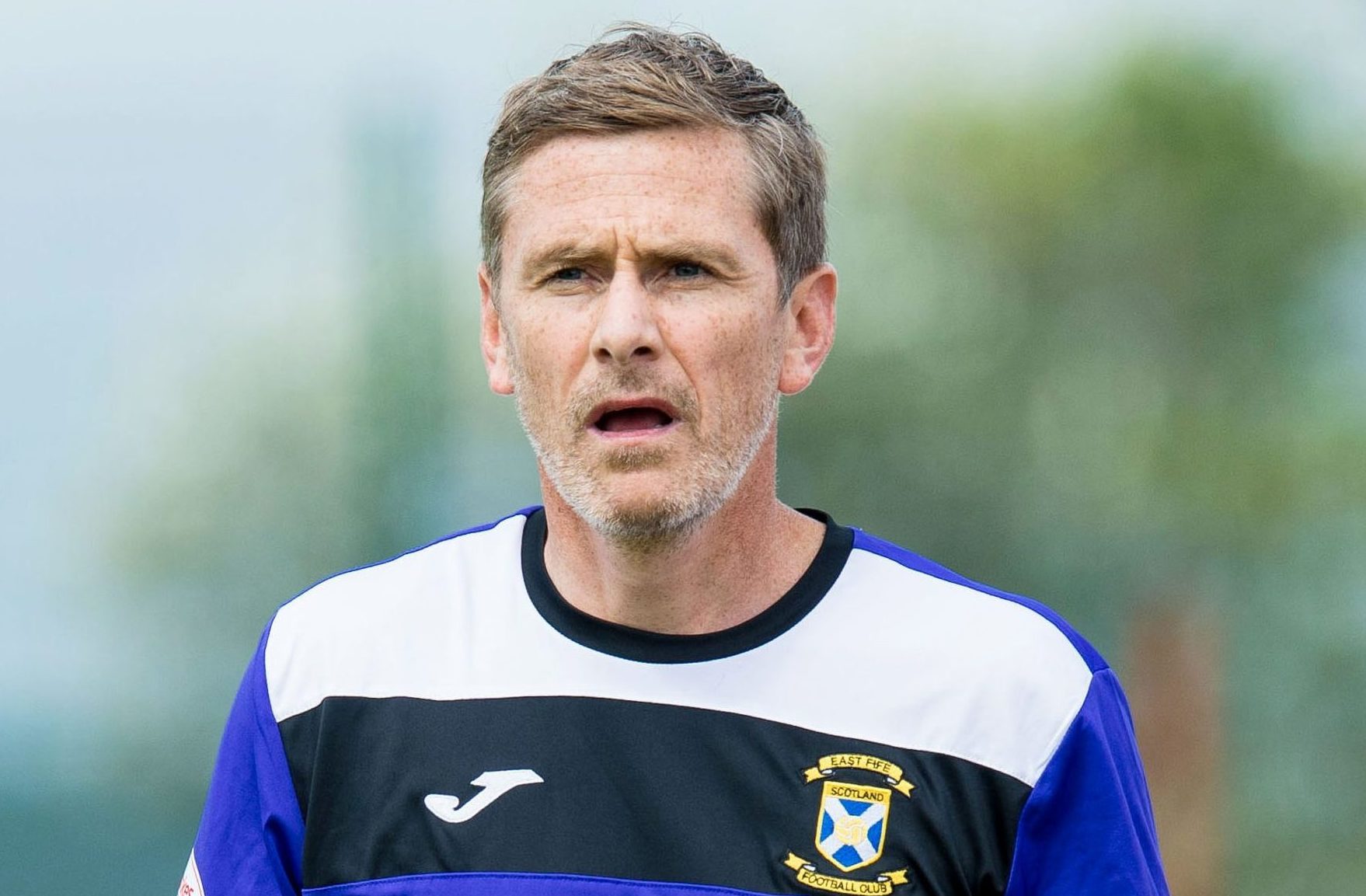 Gary Naysmith was player-manager at East Fife.