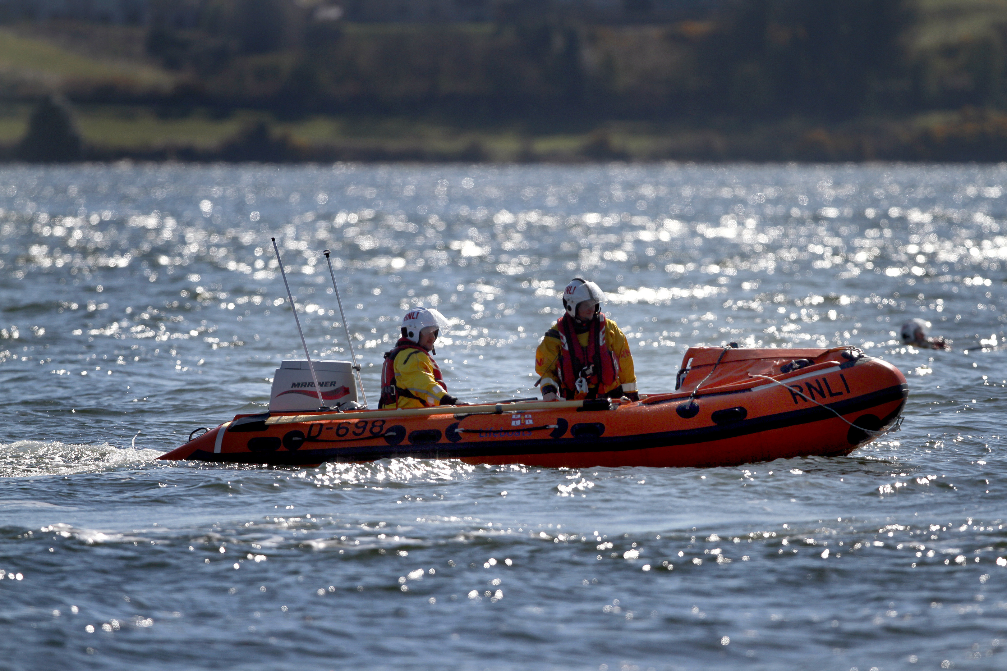 The inshore lifeboat.