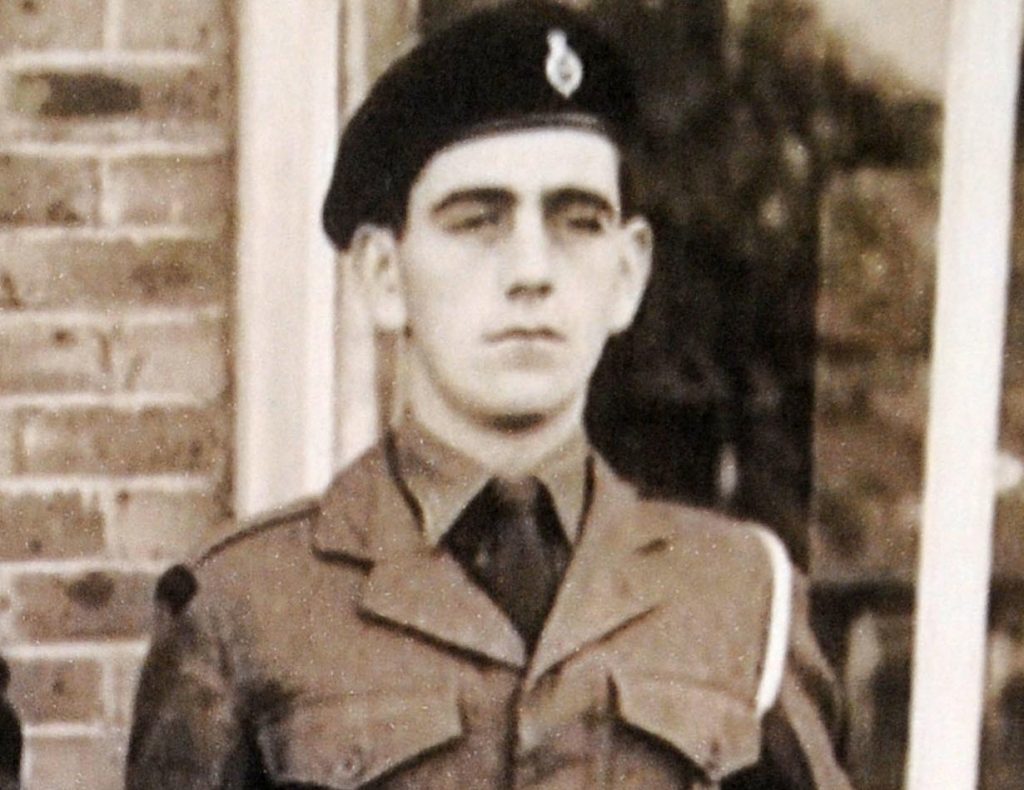 Bill during his time with the Royal Horse Guards.