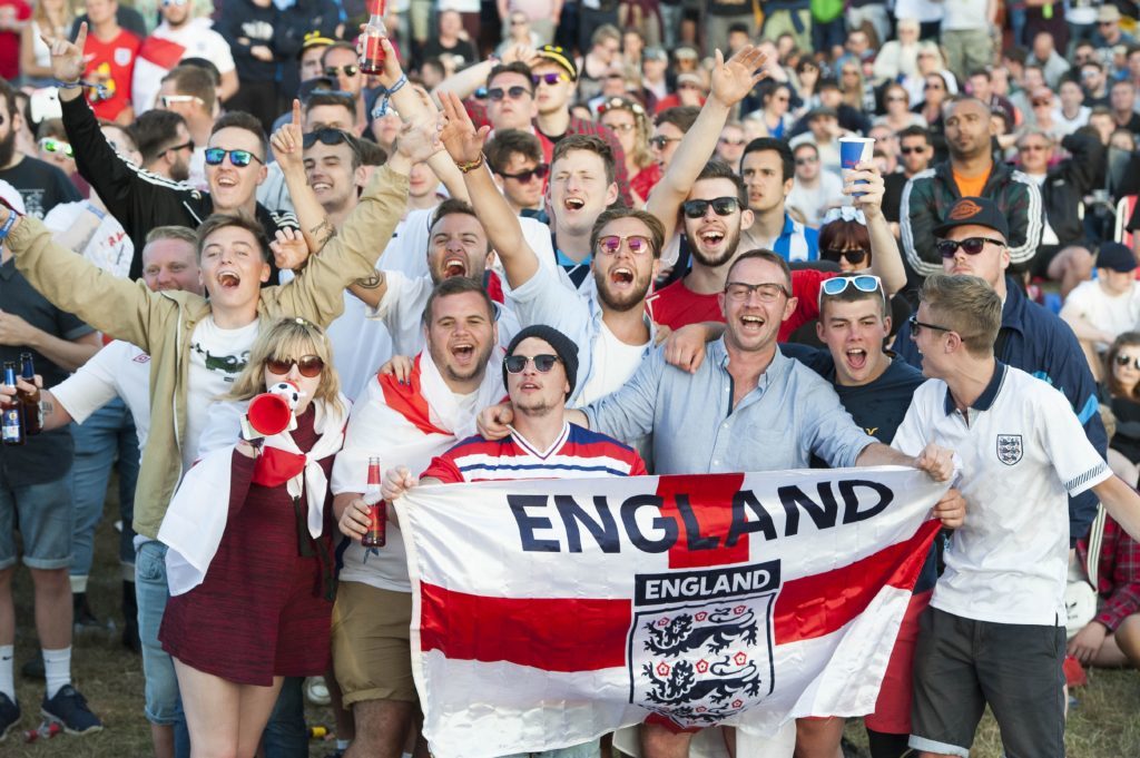 England fans.
