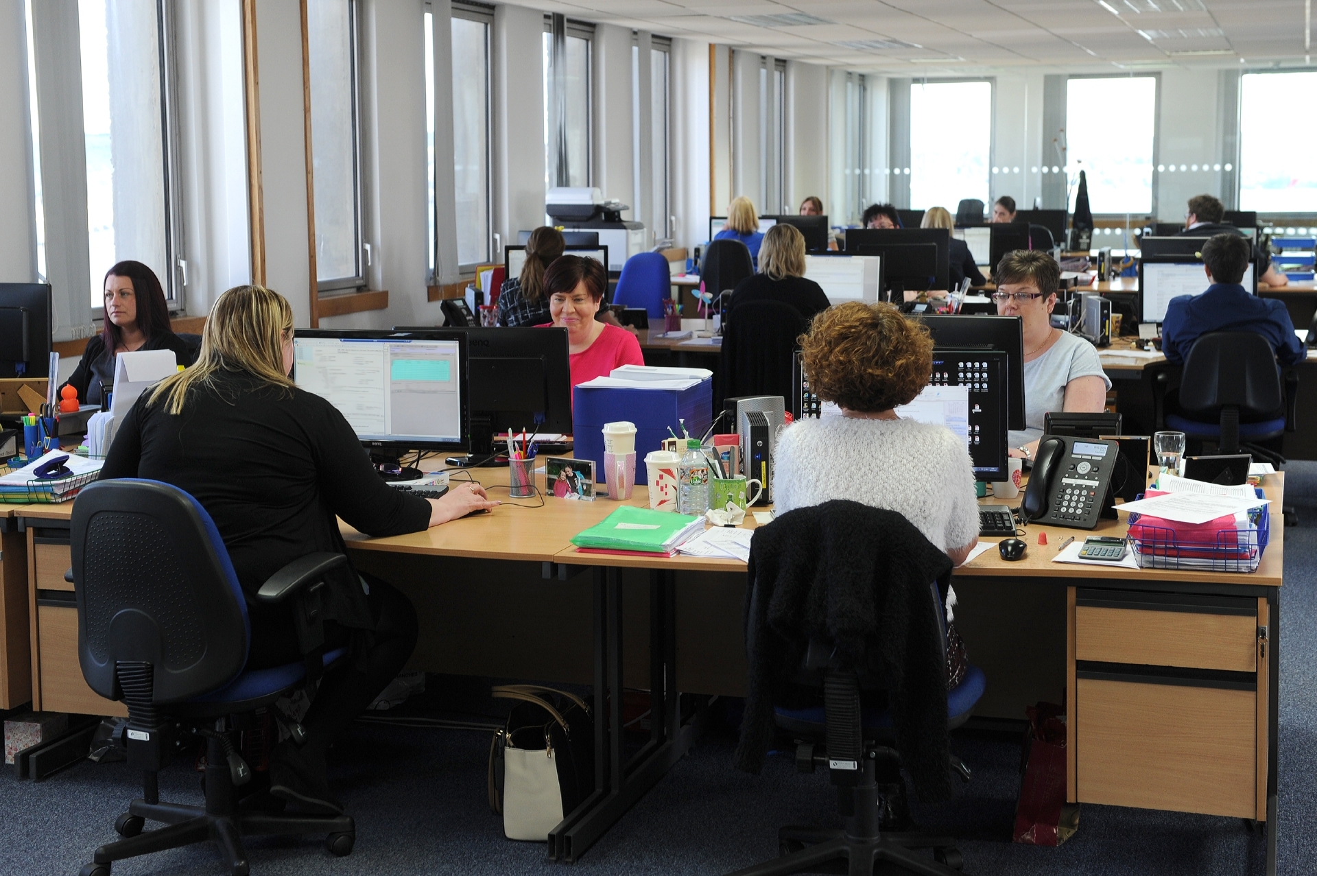 The Curtis Banks Dundee office in City House, Overgate.