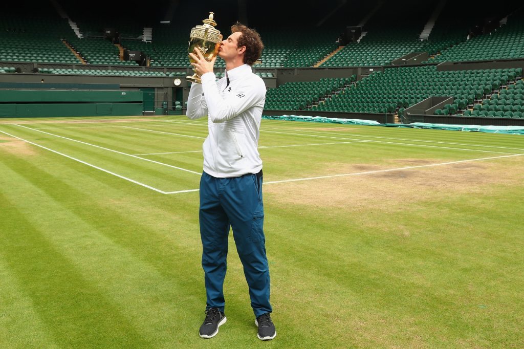 Wimbledon Winner Andy Murray Photocall