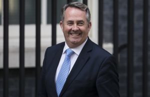 Former Defence Secretary Liam Fox will lead a new department for international trade.