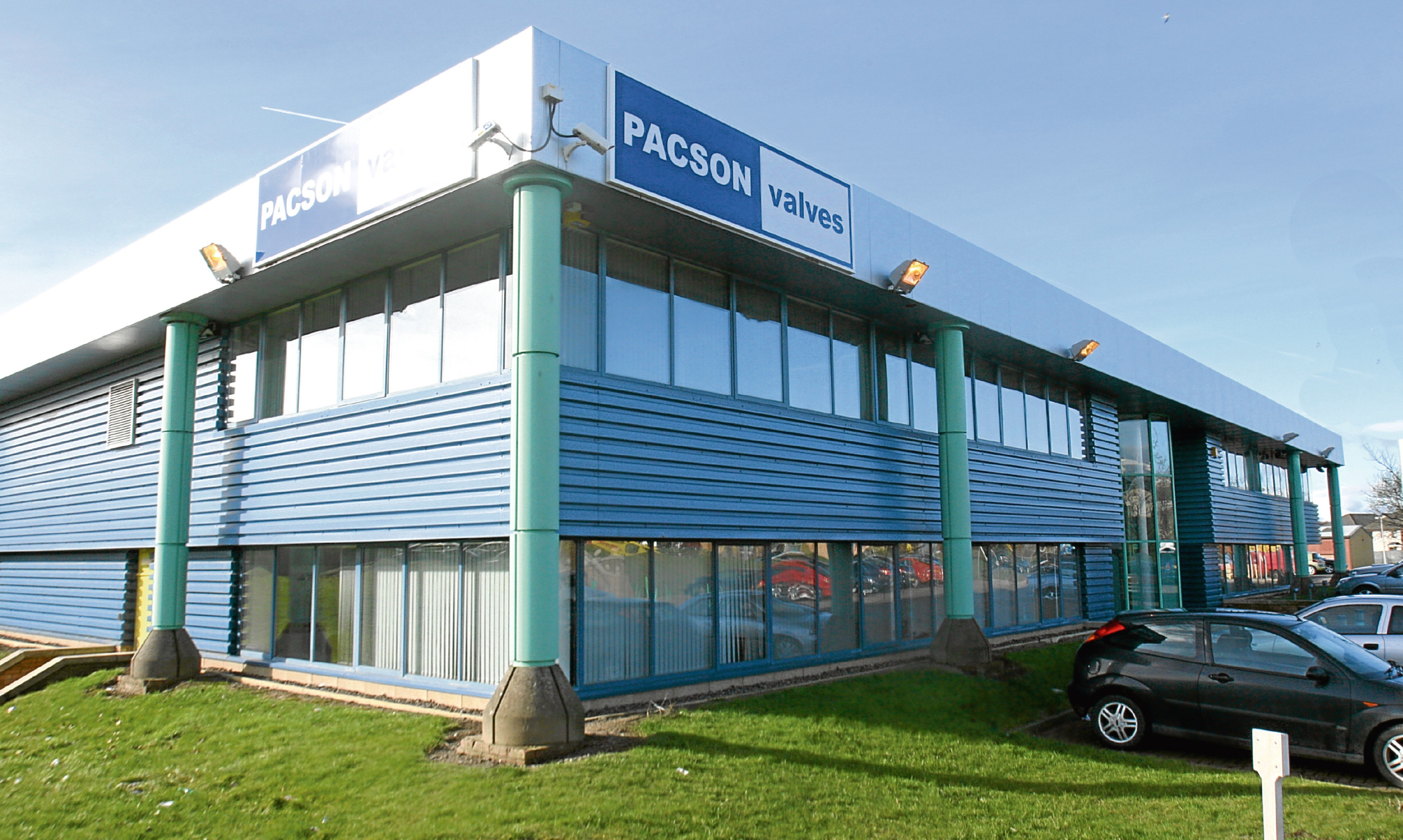 Pacson Valves, Claverhouse Industrial Park, Dundee.