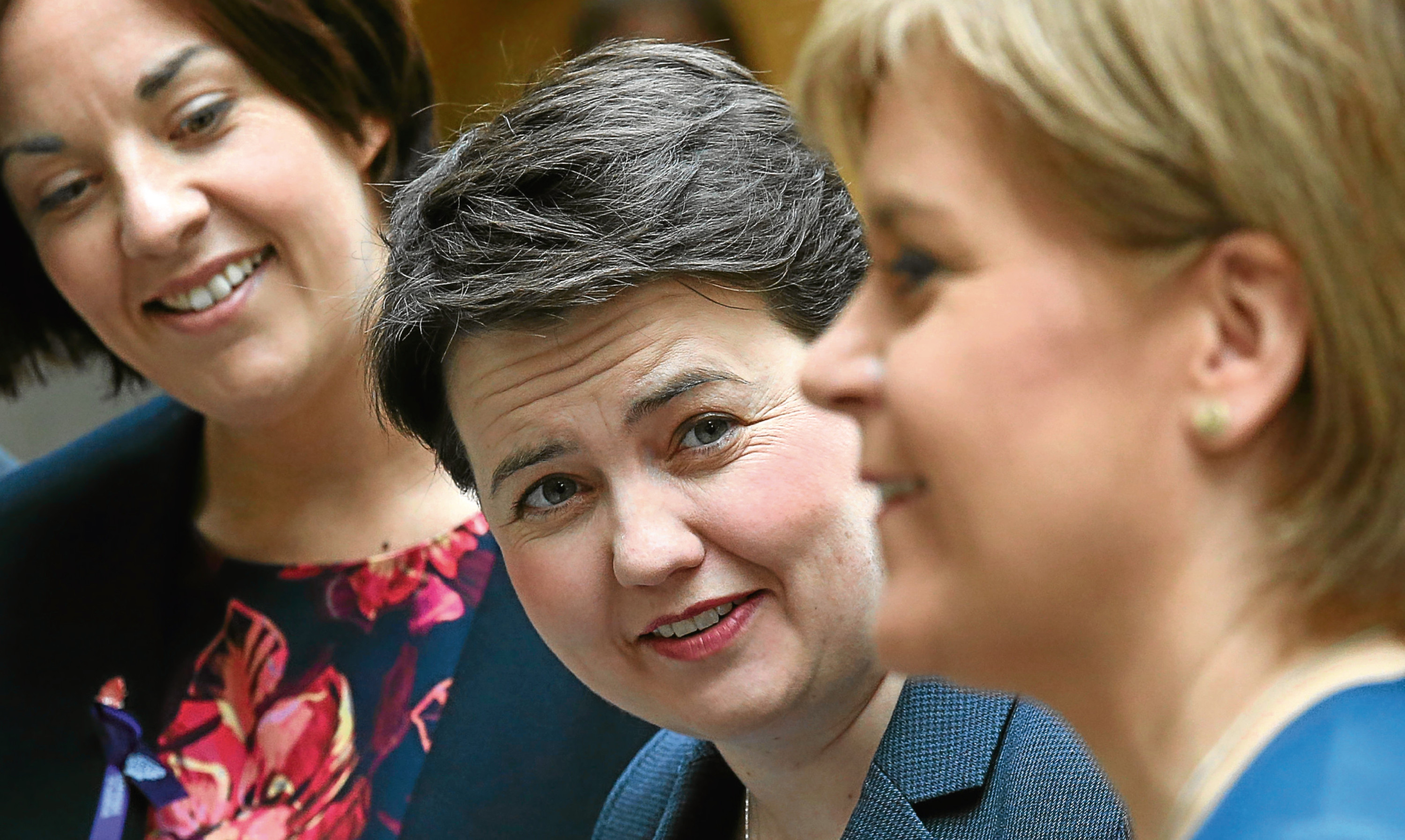 Ruth Davidson is proving more popular than her fellow leaders, according to the new poll