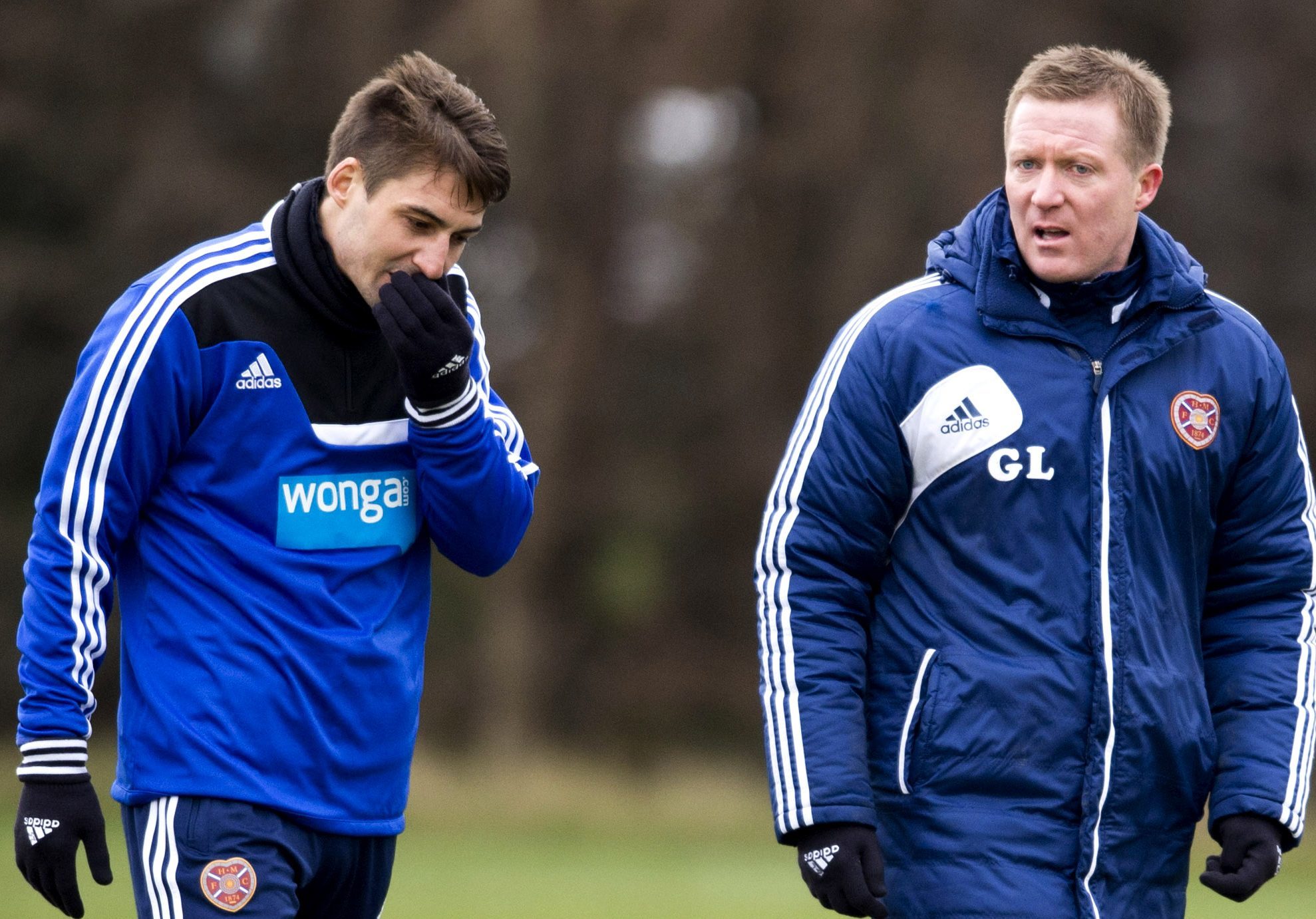 Rudi Skacel and Gary Locke will be reunited at Raith Rovers.