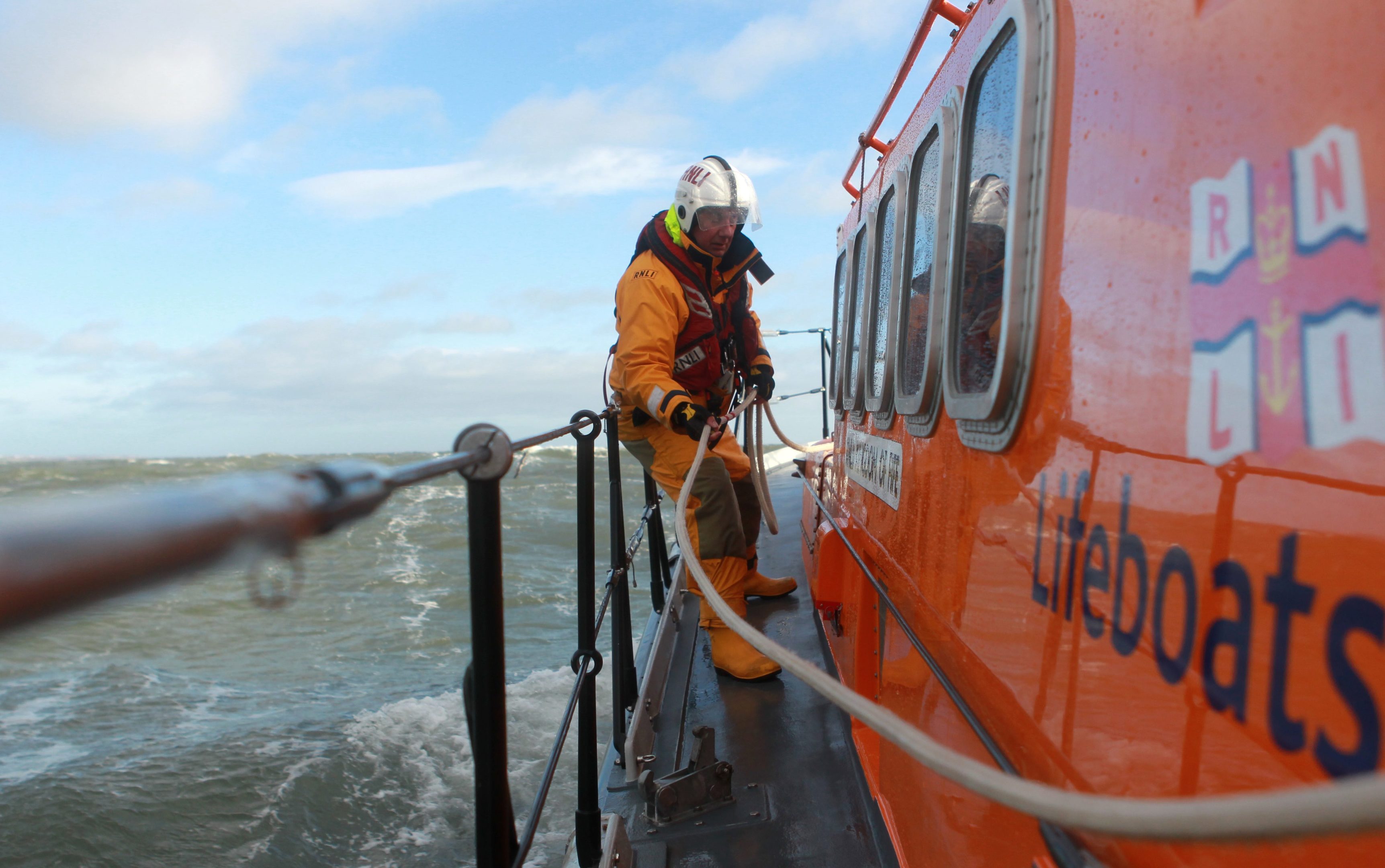 The Anstruther crew were called into action once more.