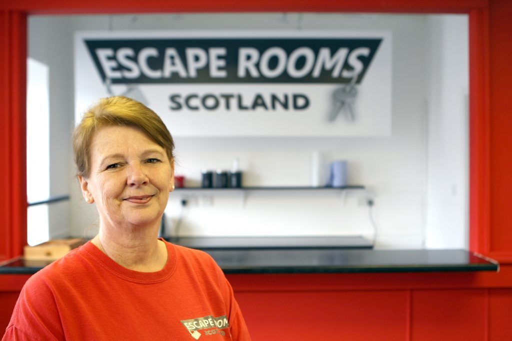 Linda Torrance - Director of Escape Rooms Scotland.