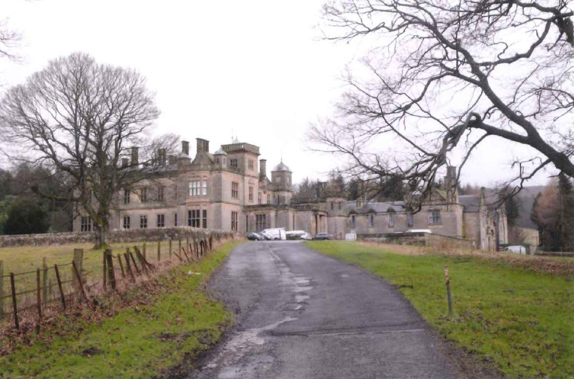 Falkland House, the former St Ninian's School.