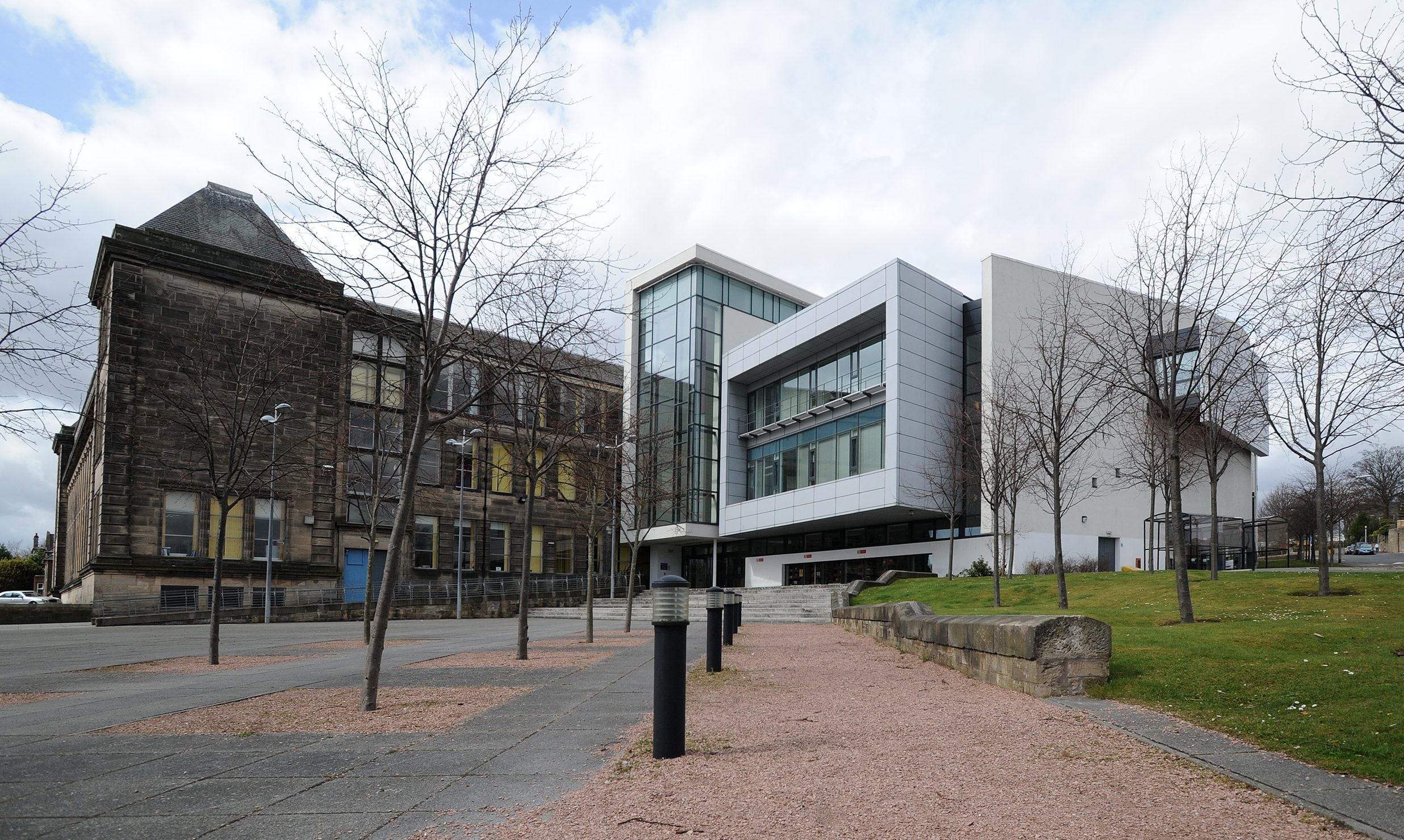 Fife College's St Brycedale campus in Kirkcaldy