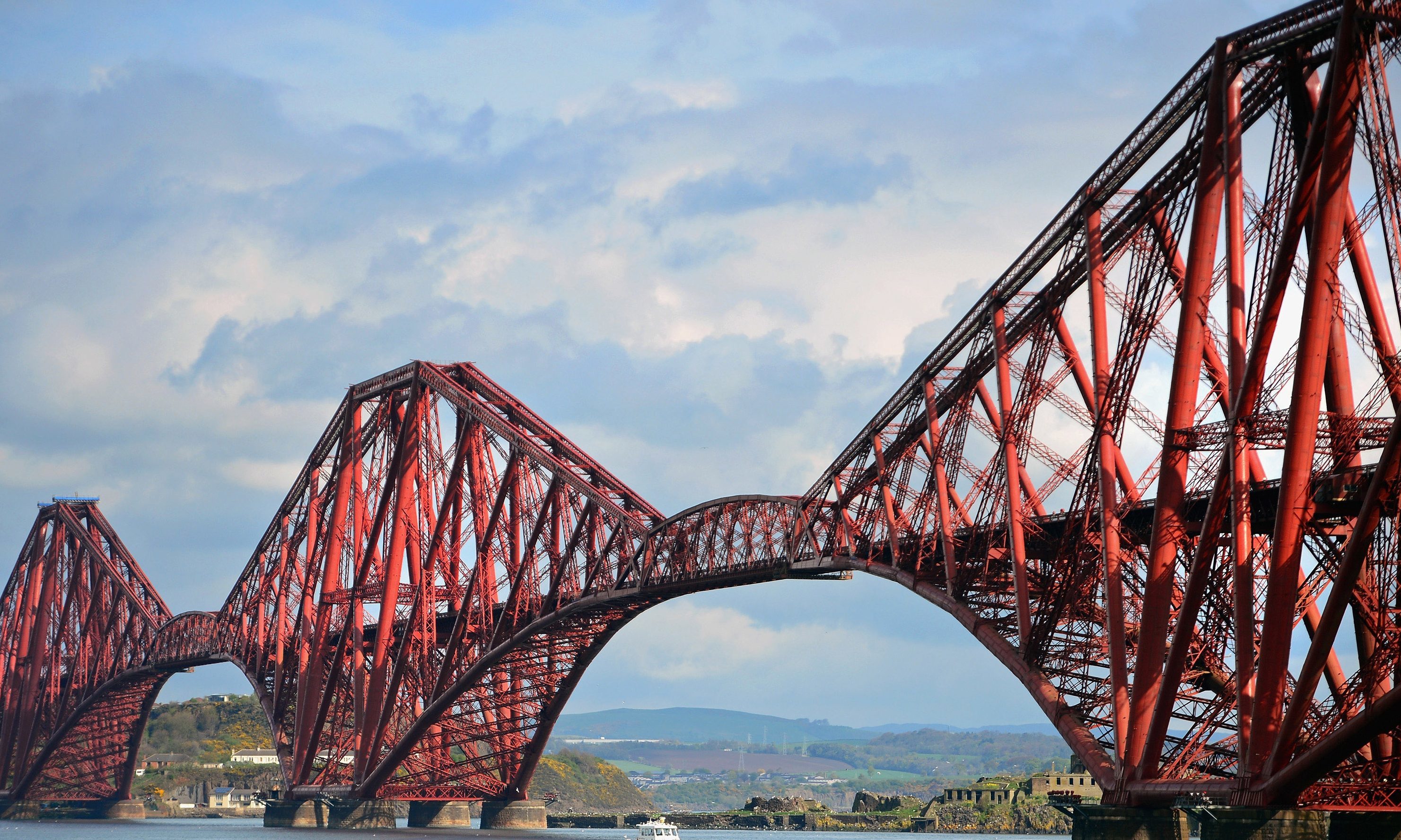 A model of the Forth Bridge attracted international travel writers to Fife