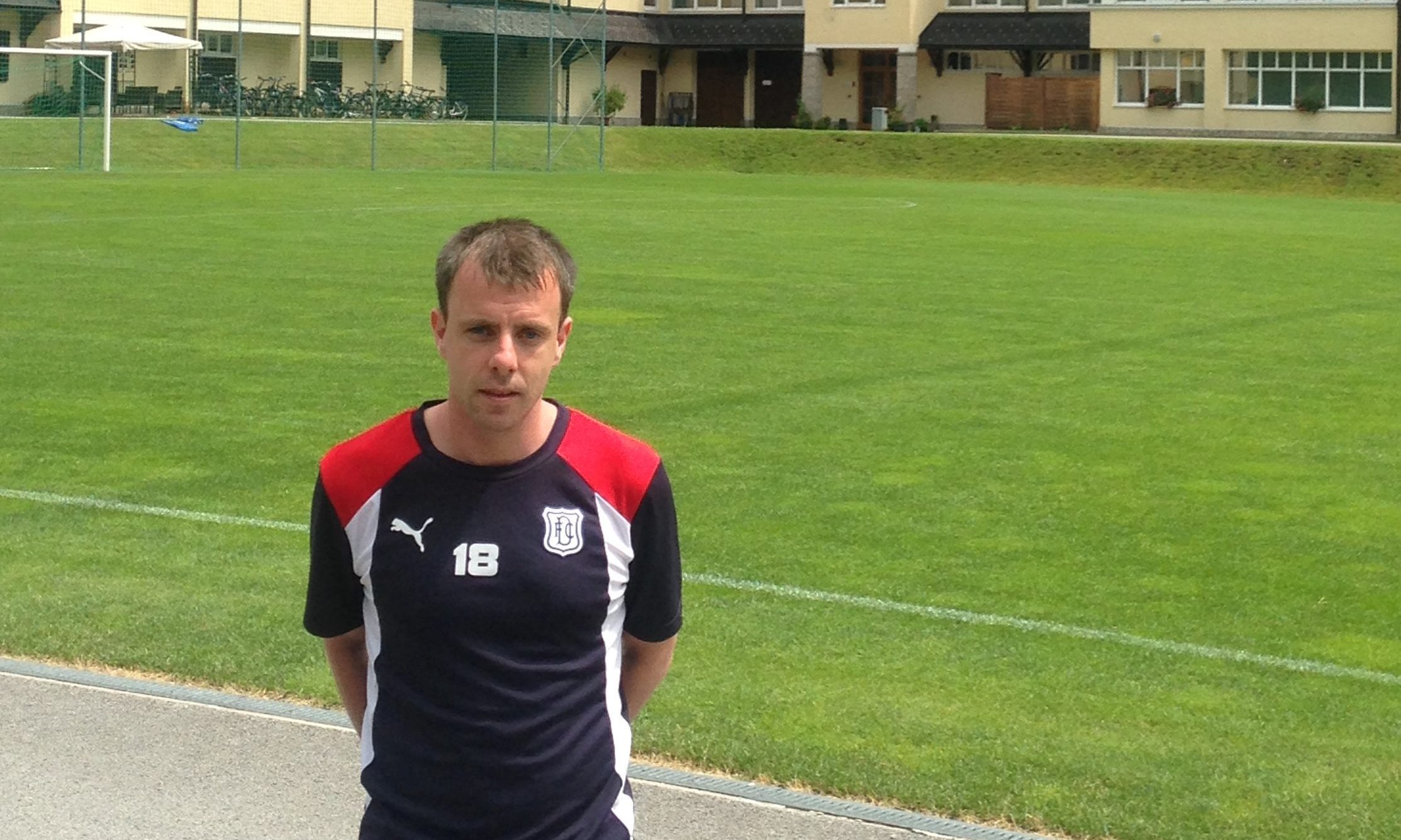 Paul McGowan, training with Dundee in Austria, is determined  to make the most of his second chance.