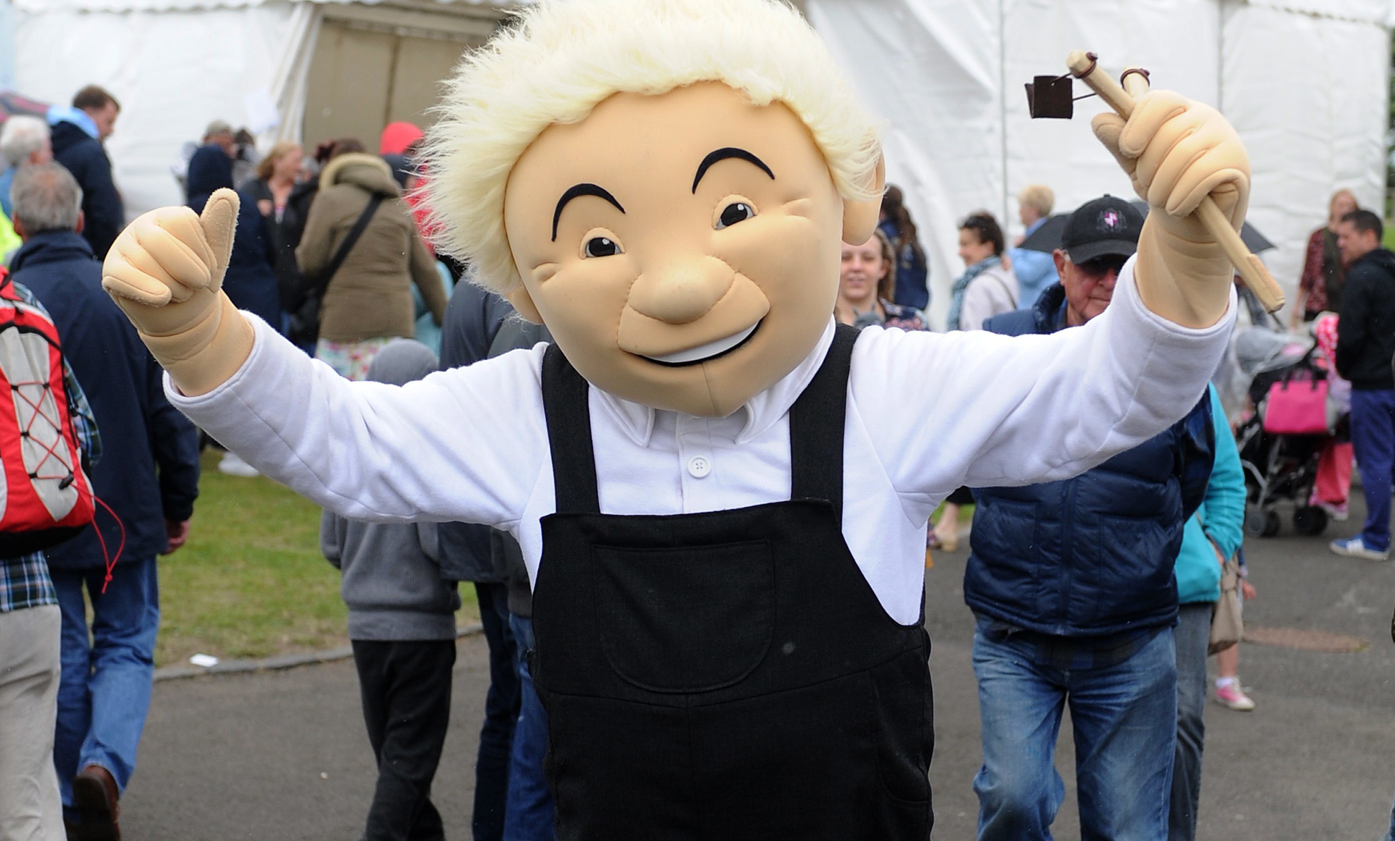 Oor Wullie at Castle Green.
