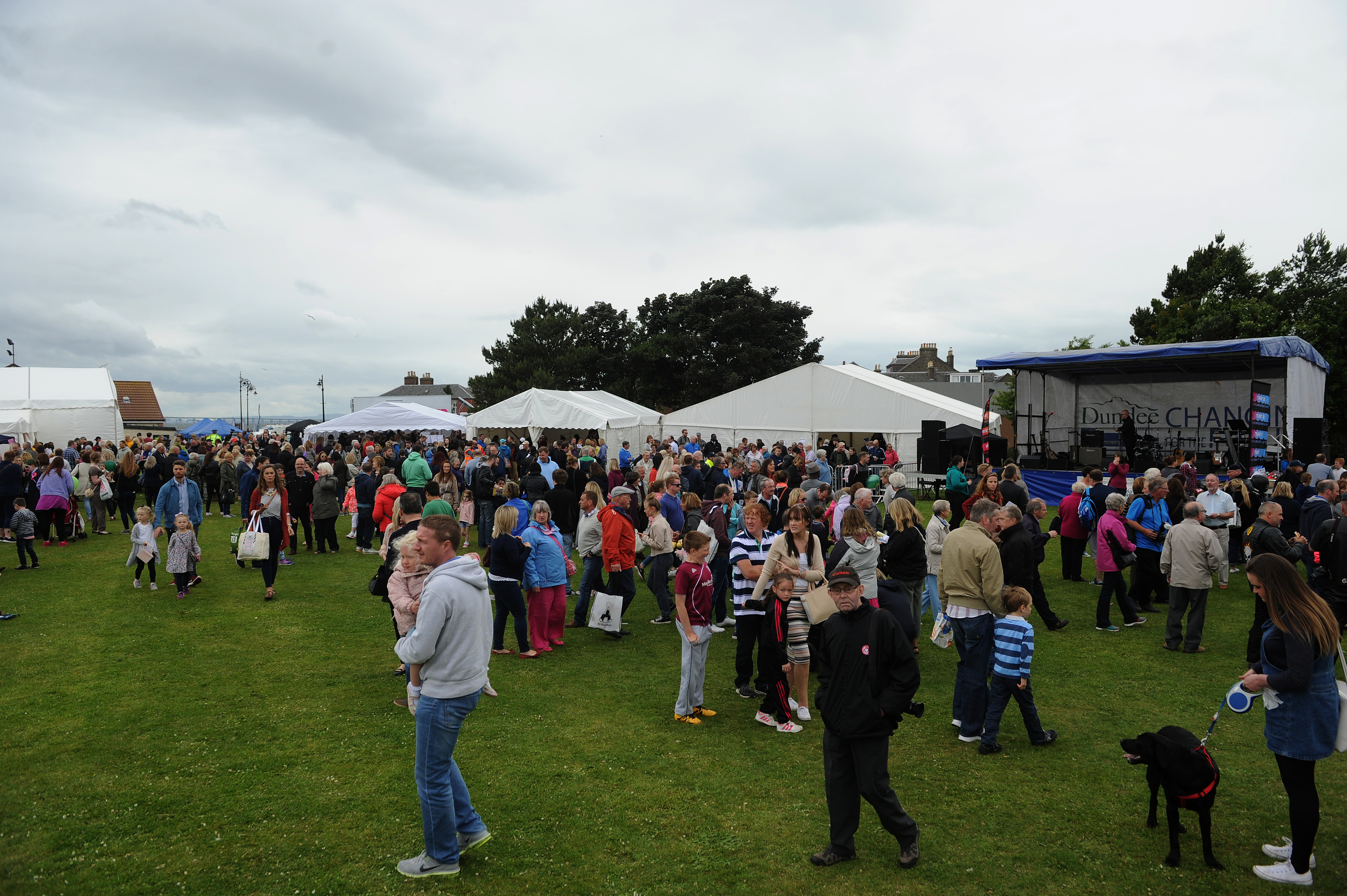 The Broughty Ferry Gala launched with the annual fete on Sunday
