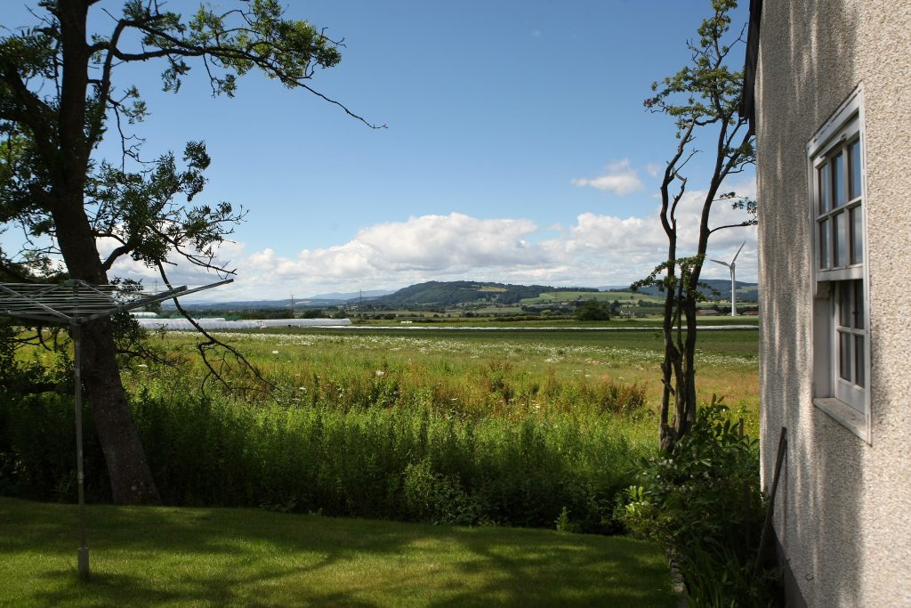 Courier Features - Jack McKeown story - The Arches - Capow. House & Home pictures of The Arches in Carpow, near Abernethy. Picture shows; view from the garden looking towards River Tay and Earn, Friday 8 July 2016