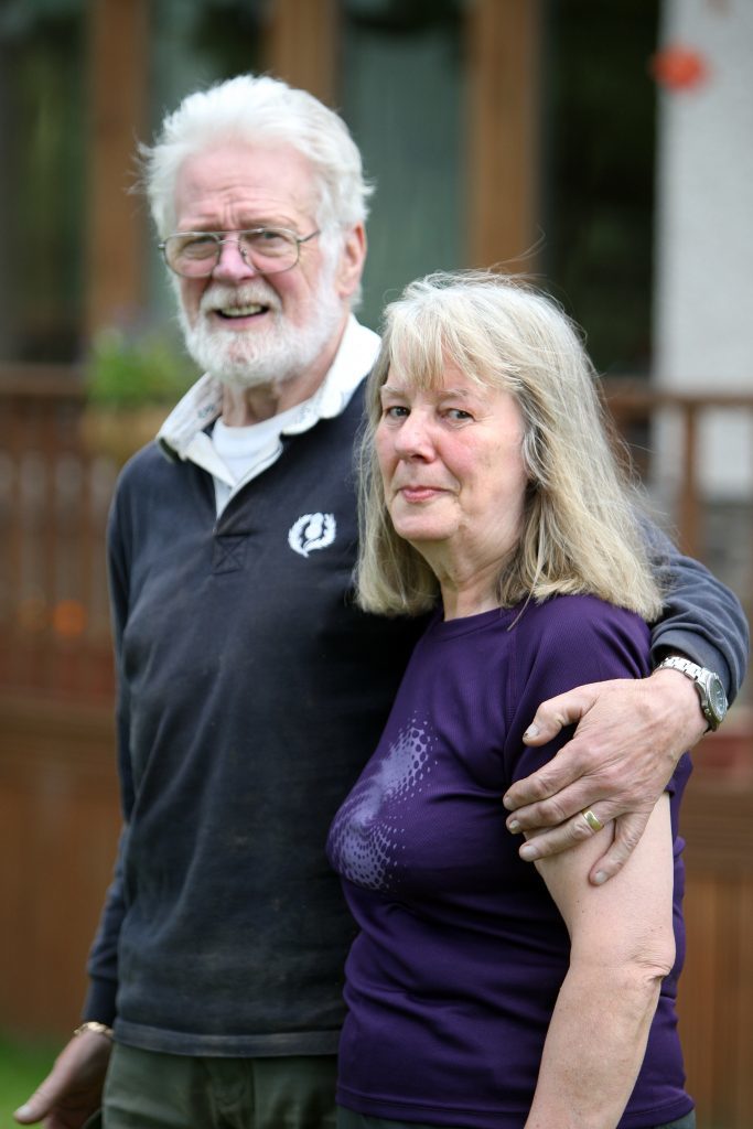 Courier Features - Jack McKeown story - The Arches - Capow. House & Home pictures of The Arches in Carpow, near Abernethy. Picture shows; Irene and Sandy (Alexander) Miller, Friday 8 July 2016