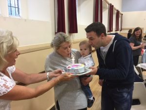 Luca Lorimer celebrates his birthday at the beetle drive