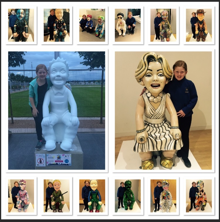 Megan Reilly, 10, has found all of the Oor Wullies