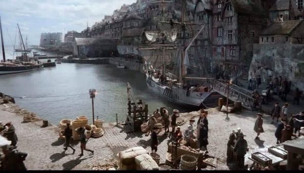 Dysart Harbour was one of the local locations featured in Outlander.