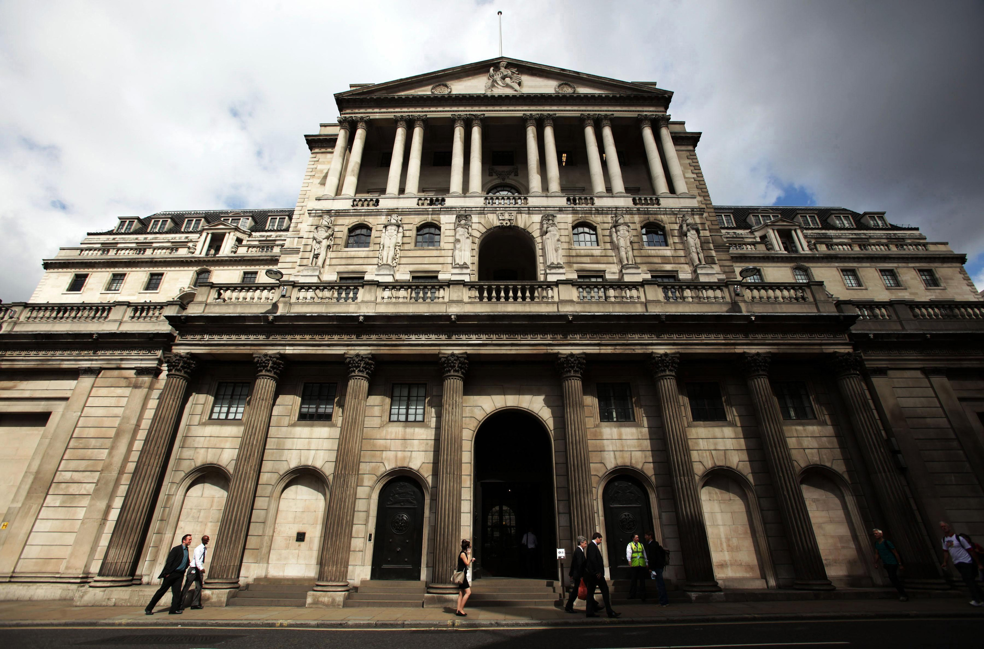 The Bank of England.