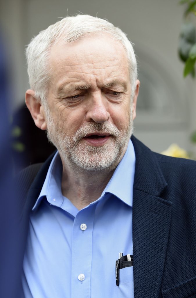 Labour Party leader Jeremy Corbyn leaves his home in north London, as he braced himself for a leadership challenge after rejecting an attempt by deputy leader Tom Watson persuade him to stand down. PRESS ASSOCIATION Photo. Picture date: Thursday June 30, 2016. Former shadow business secretary Angela Eagle - who quit in the mass walkout of frontbenchers - appears ready to announce ready to announce she will run as a "unity" candidate, while former shadow work and pensions secretary Owen Smith is also reportedly considering a challenge. See PA story POLITICS Labour. Photo credit should read: Lauren Hurley/PA Wire