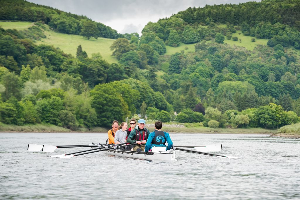 Rowing on the Tay with Tay Rowing Club.