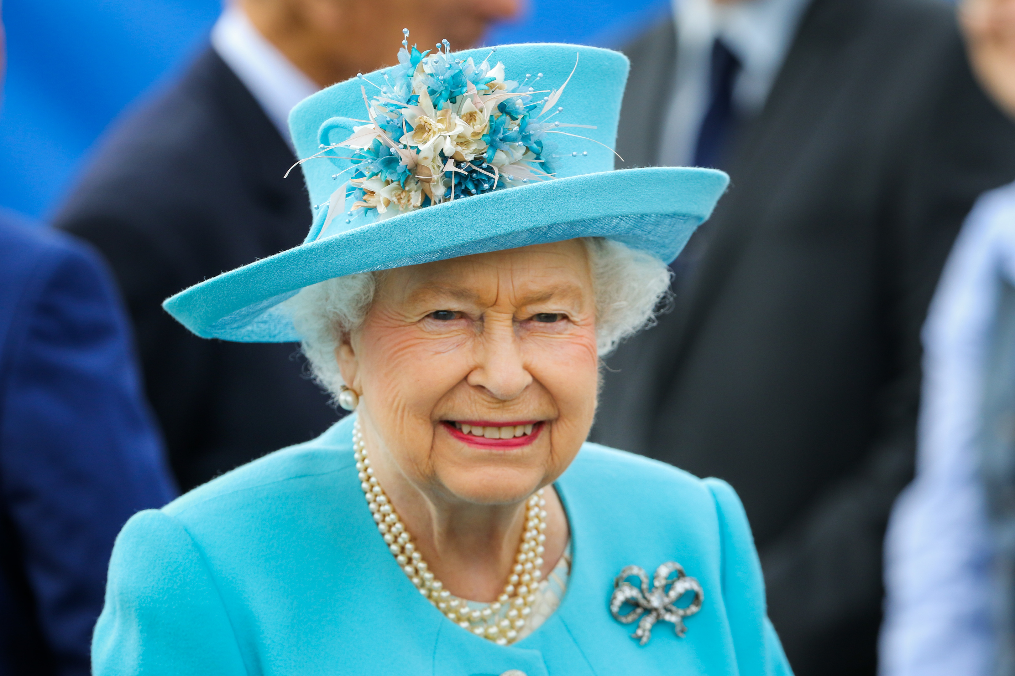 The Queen, pictured during her recent visit to Dundee.