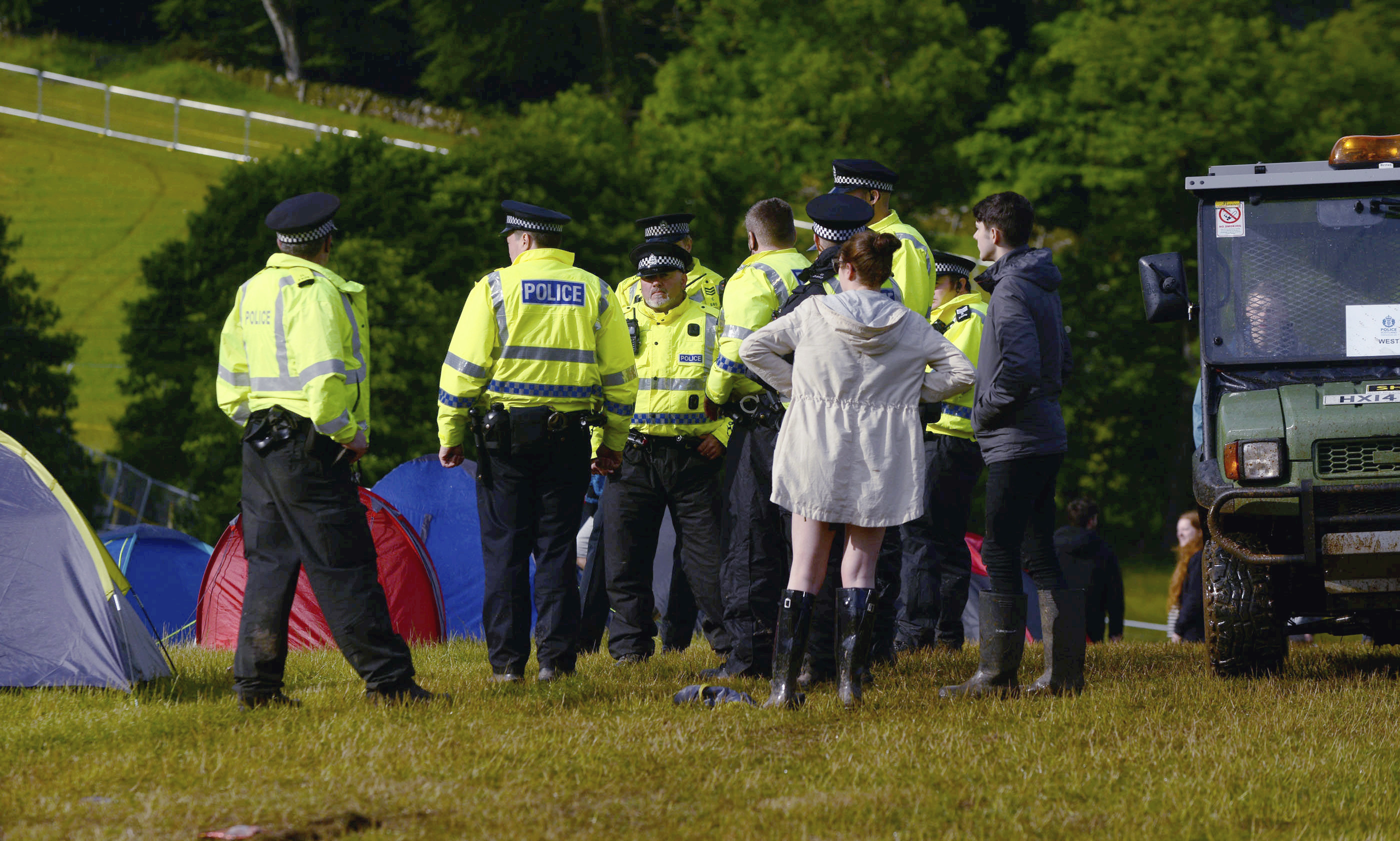 Police investigating two deaths at T in the Park.