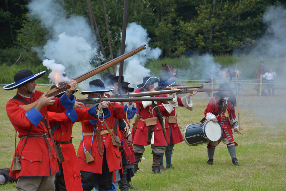 Soldiers of Killiecrankie re-enactment  in 2015.