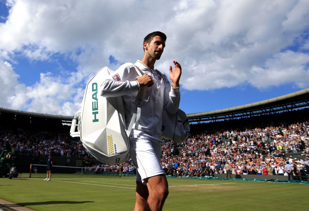Top seed and defending champion Novak Djokovic bows out.