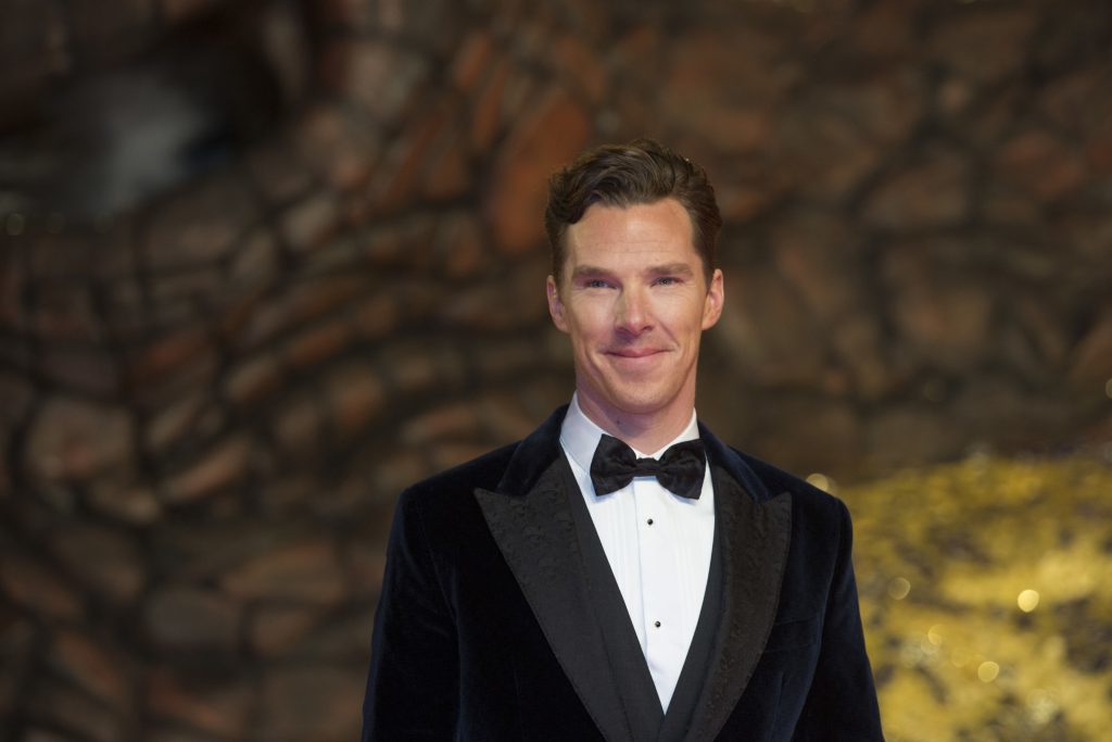 Benedict Cumberbatch is among Murray's celebrity fans.