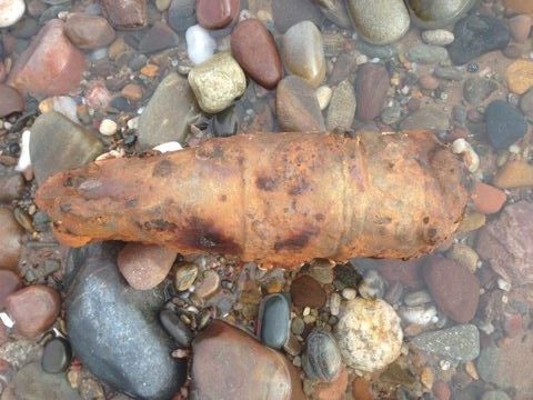 Unexploded ordnance previously found at Montrose.