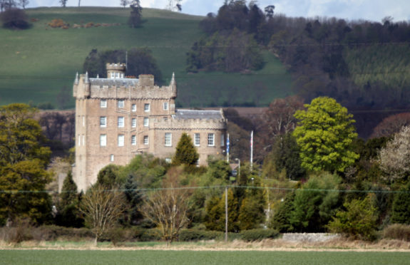 Melvin was granted home leave from Castle Huntly.
