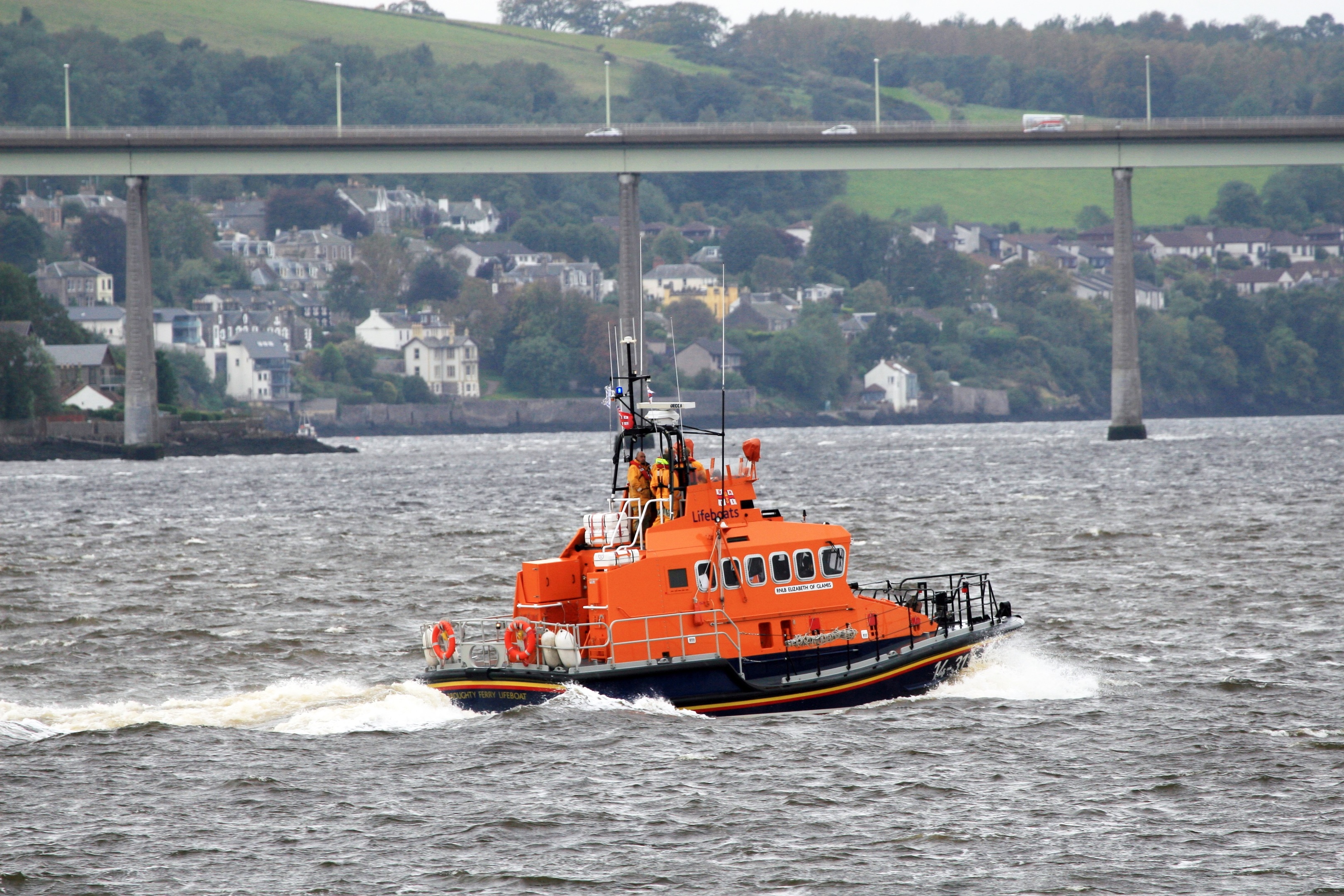 The Broughty Lifeboat Elizabeth of Glamis.