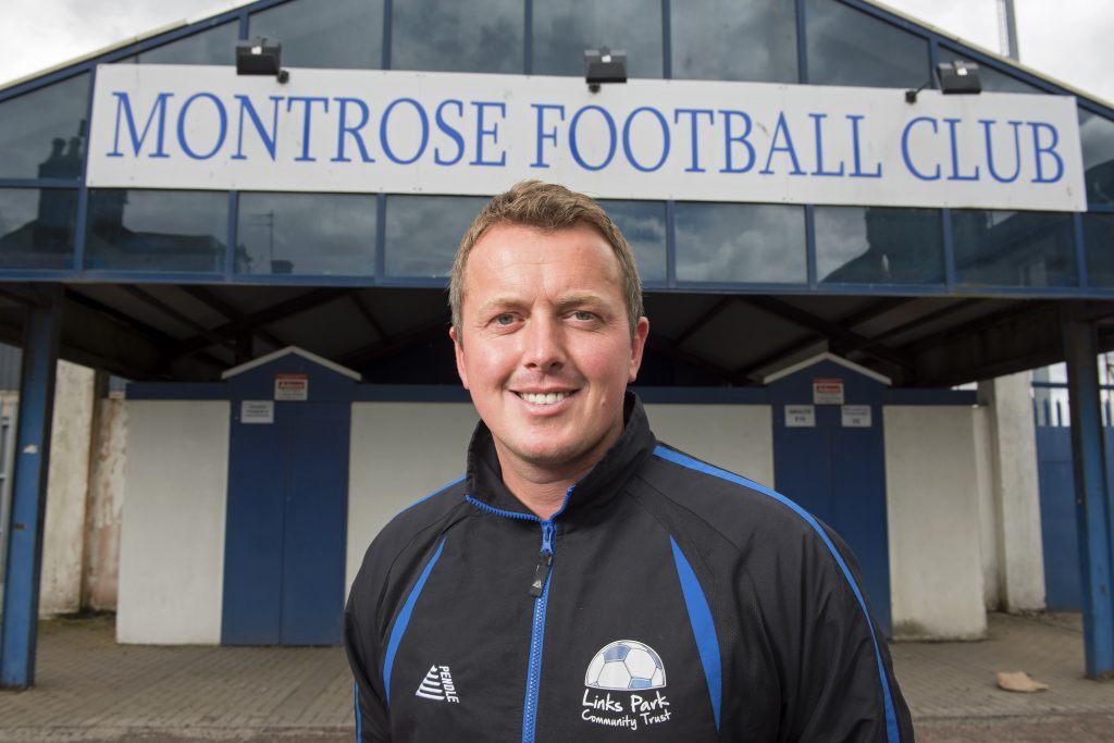 Links Park Community Trust project manager Peter Davidson 