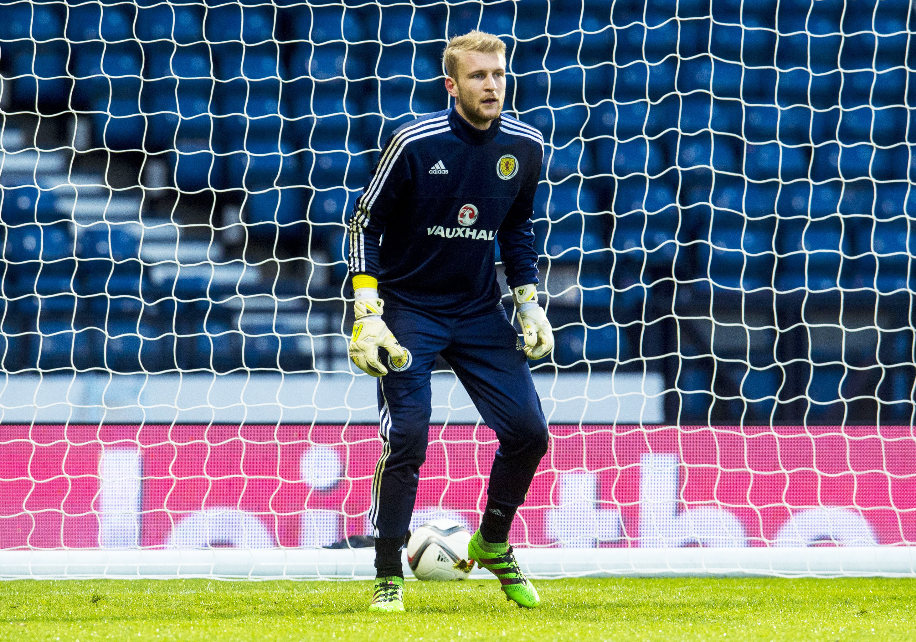 Scott Bain on previous Scotland duty.