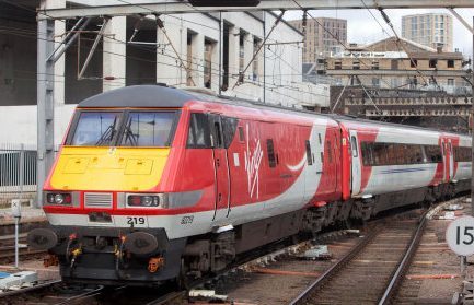 A Virgin Trains East Coast service