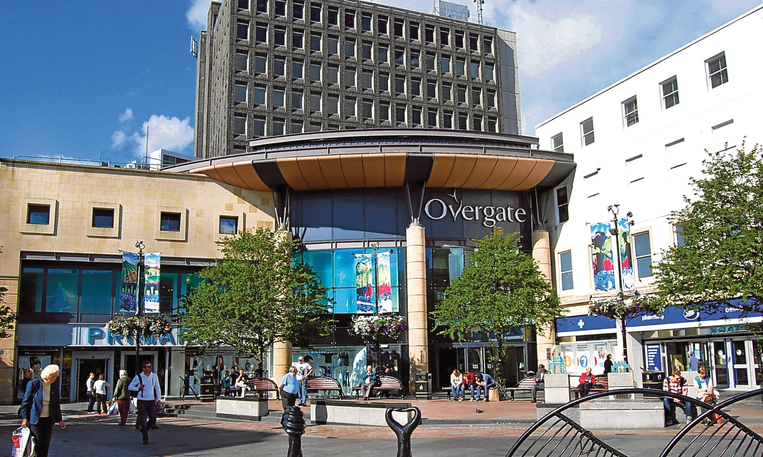 Overgate Shopping Centre in Dundee