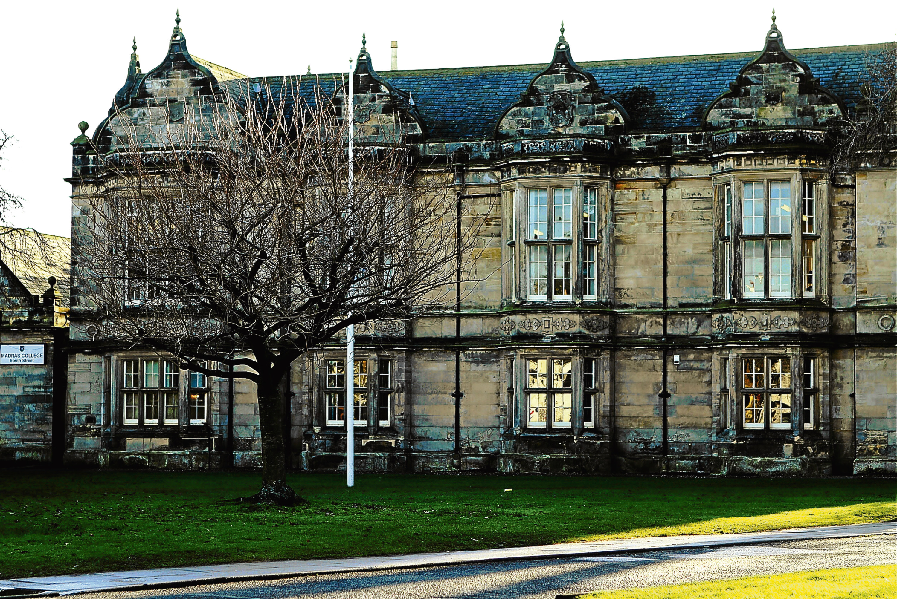 The Madras College South Street Building.