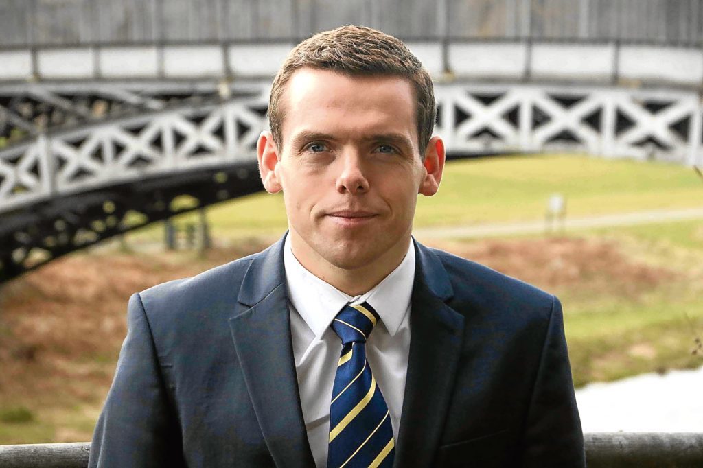 Scottish Conservative Shadow Secretary for Justice Douglas Ross