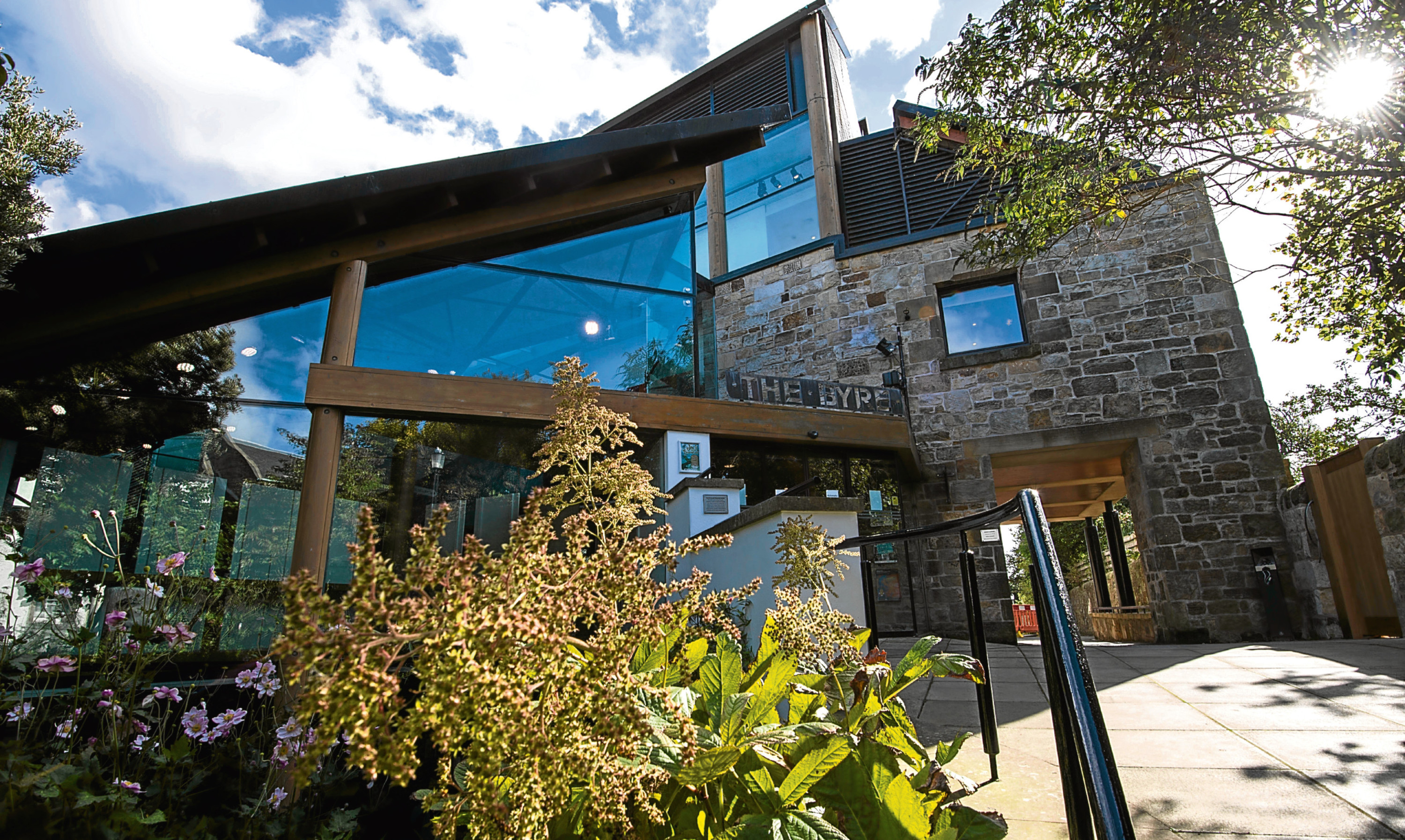 Byre Theatre, St Andrews, was rescued by St Andrews University.