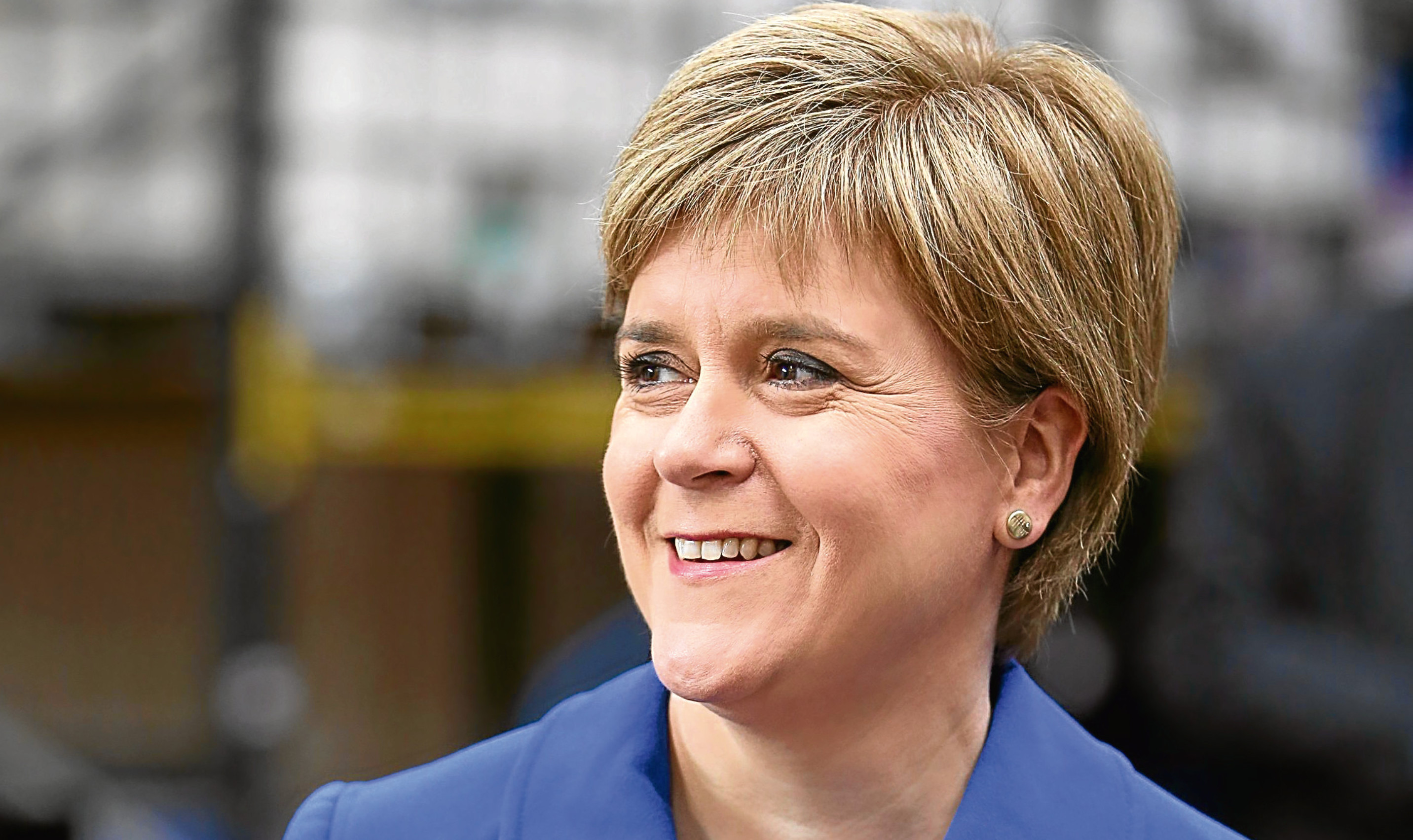 First Minister Nicola Sturgeon.