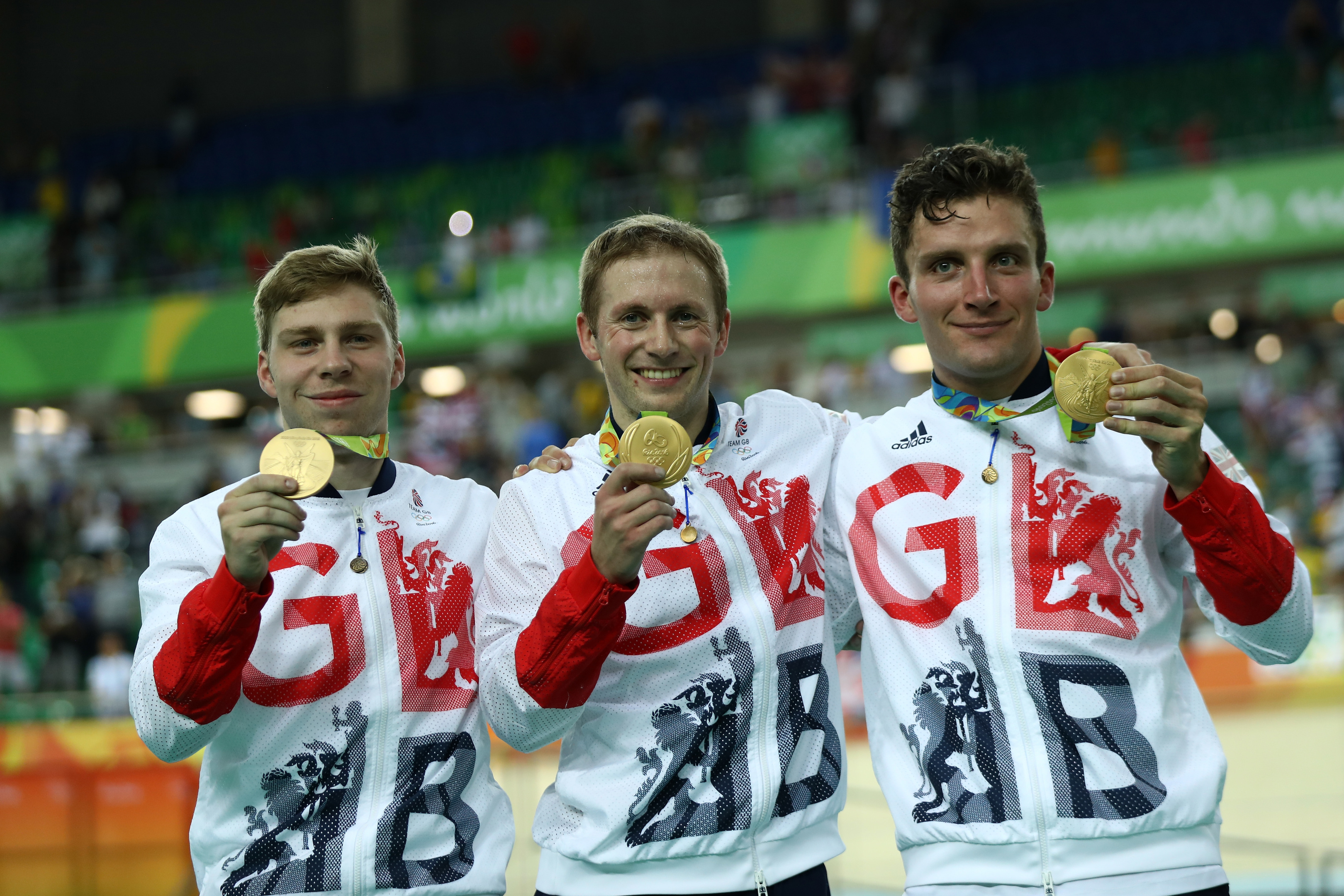 Some British gold medallists.