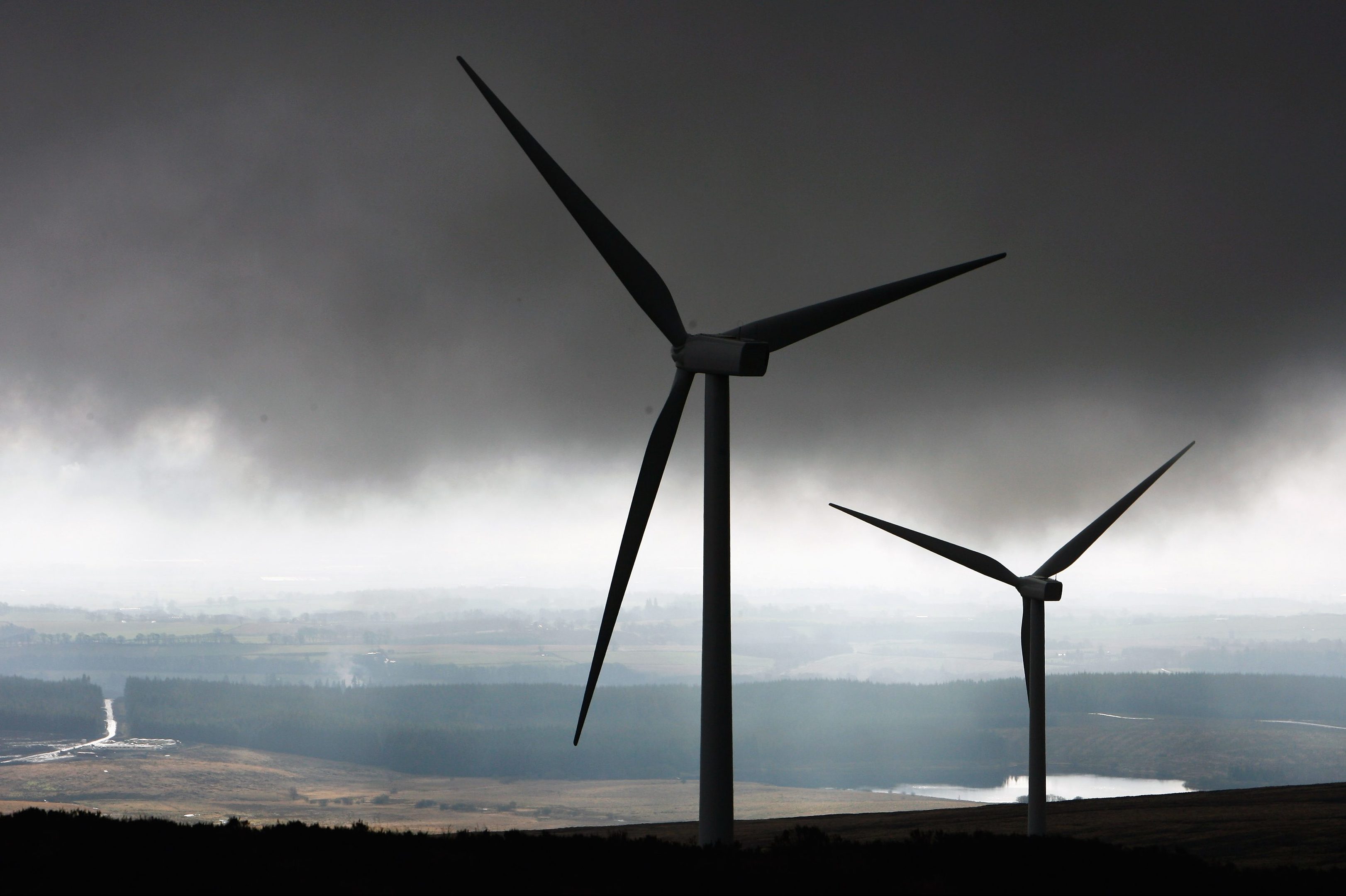 Braes of Doune wind farm in Stirlingshire