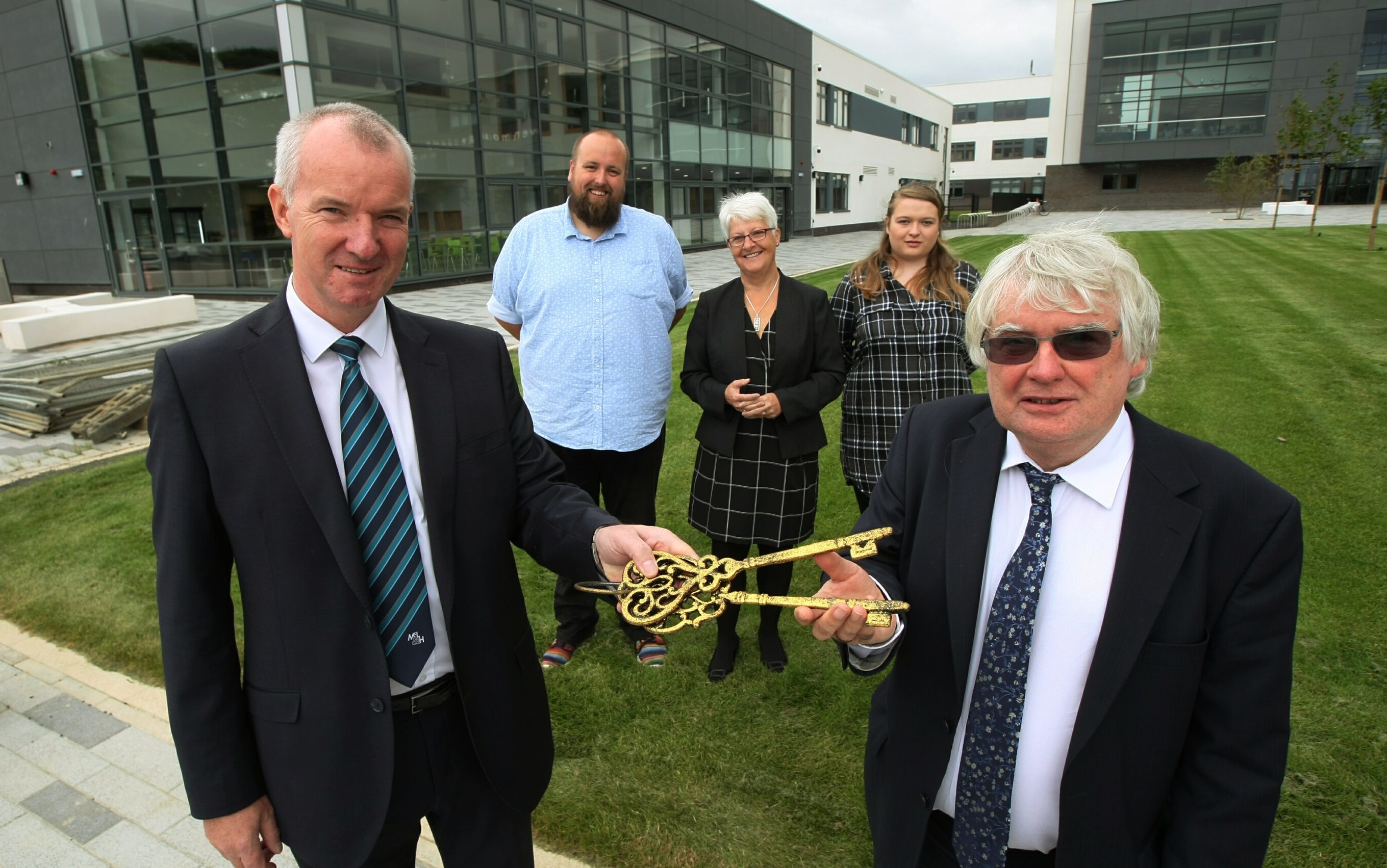 The new Levenmouth Campus in Buckhaven.