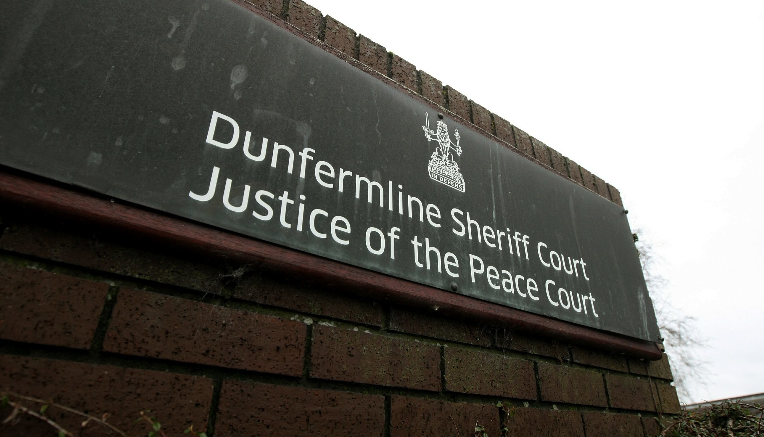 Olborski was brought from custody to Dunfermline Sheriff Court for his anti-Scottish rant.